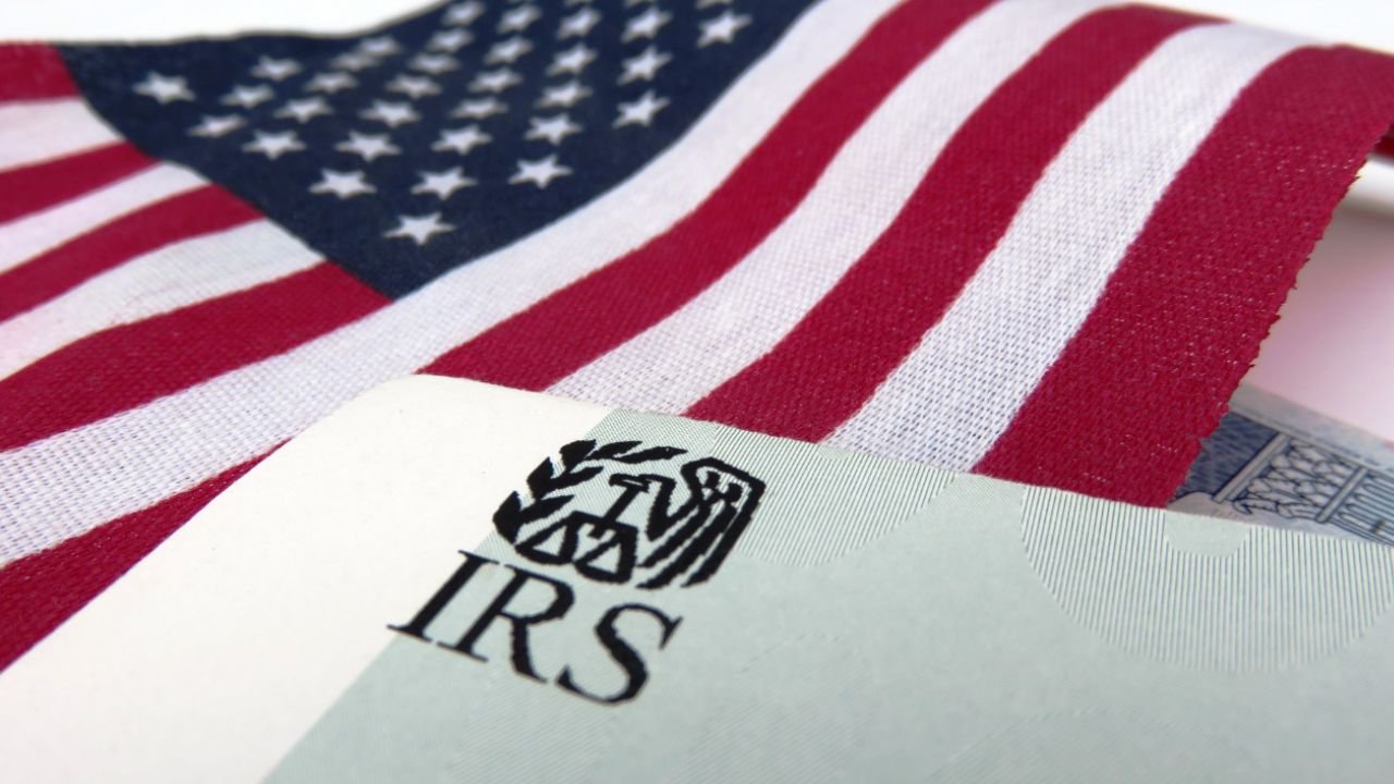 IRS and US Flag